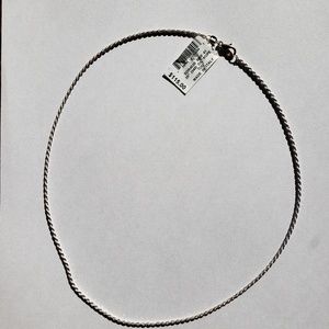 NWT 20" .925 Sterling Silver Gianni Bernini Chain